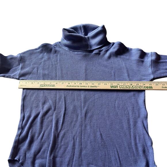 Aritzia The‎ Group Babaton Women's M Shirt Thermal Waffle Knit Mock Neck Casual - Picture 6 of 7